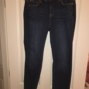 Torrid Dark Blue Skinny Jeans